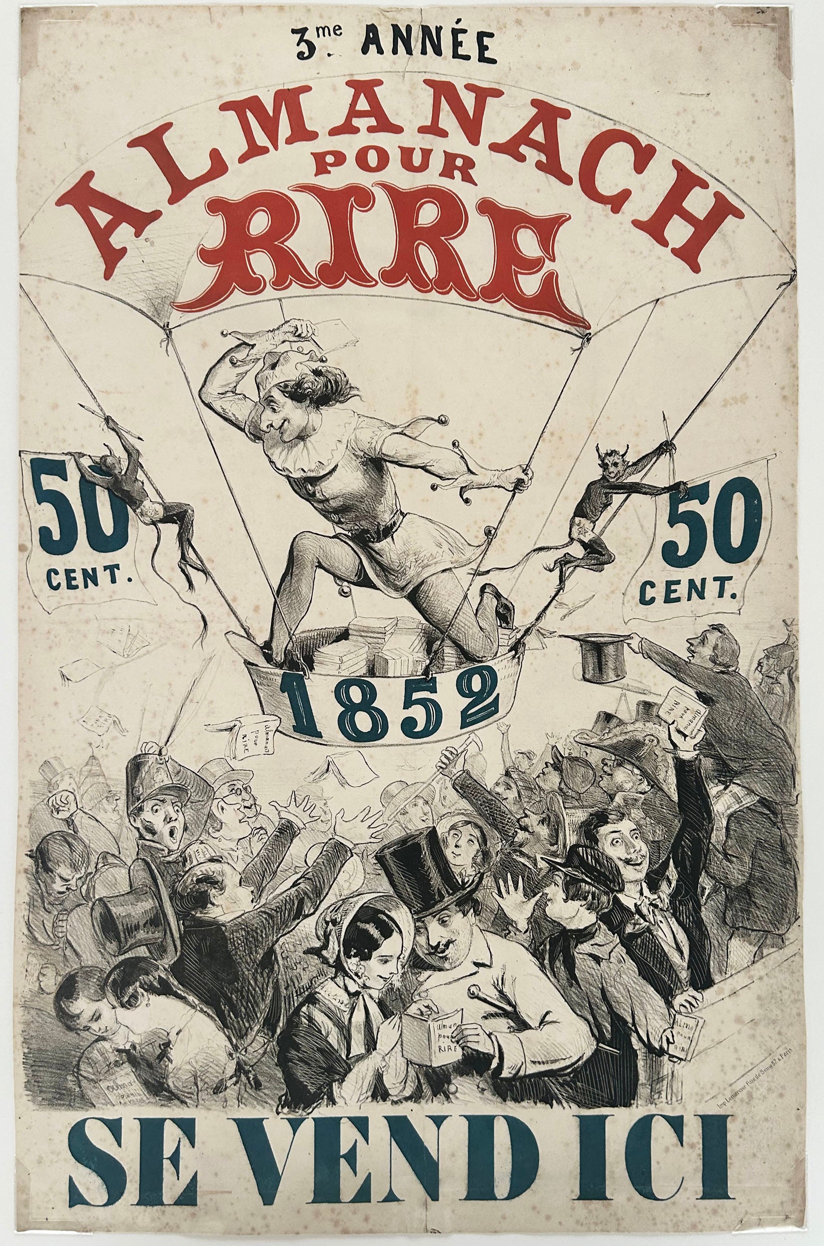 Almanach pour Rire, 3ème année. 1852.