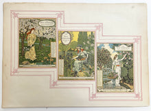 Charger l'image dans la galerie, Les Mois. Calendrier publicitaire de 1896 pour la Belle Jardinière. 1896.