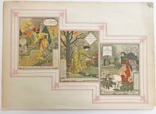 Charger l'image dans la galerie, Les Mois. Calendrier publicitaire de 1896 pour la Belle Jardinière. 1896.