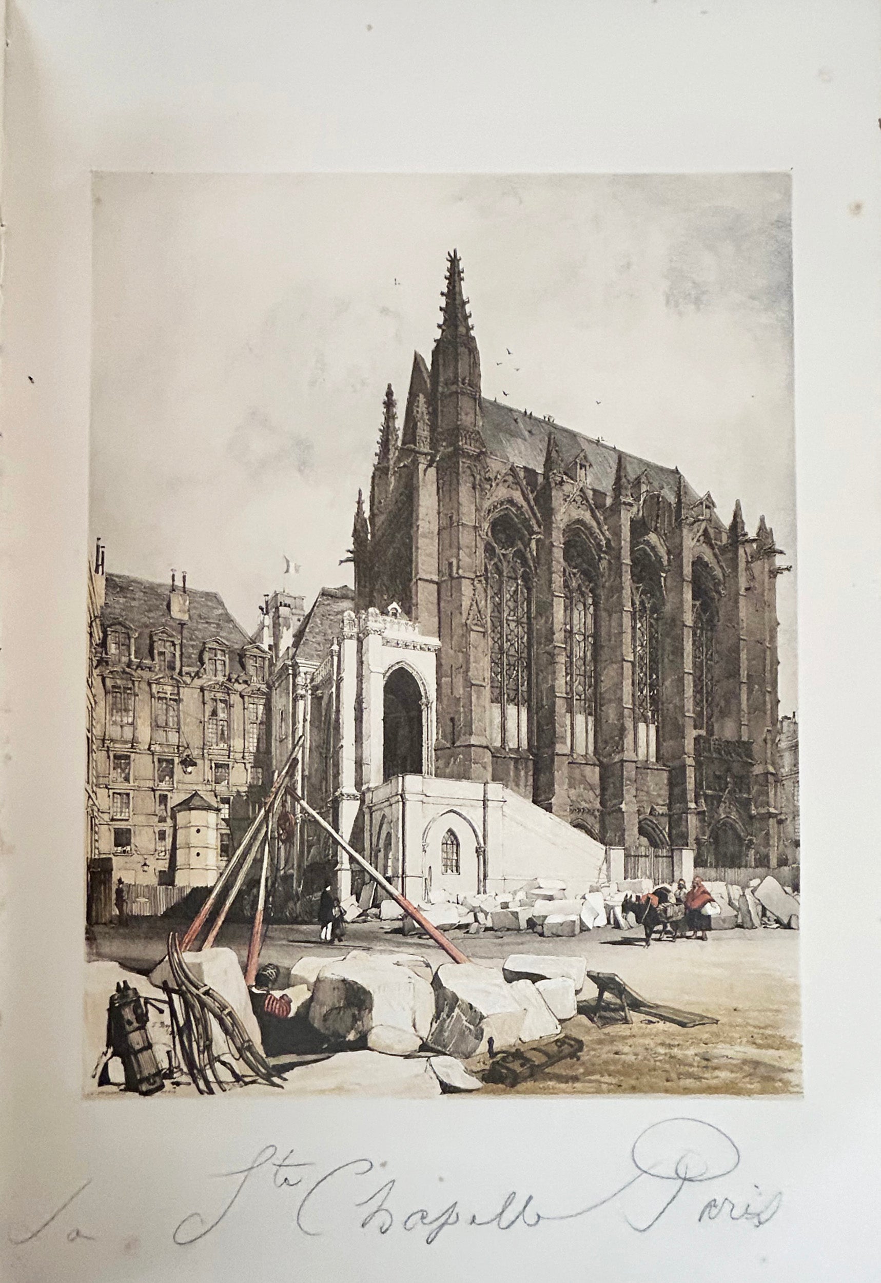 Picturesque architecture in Paris, Ghent, Antwerp, Rouen, etc.
