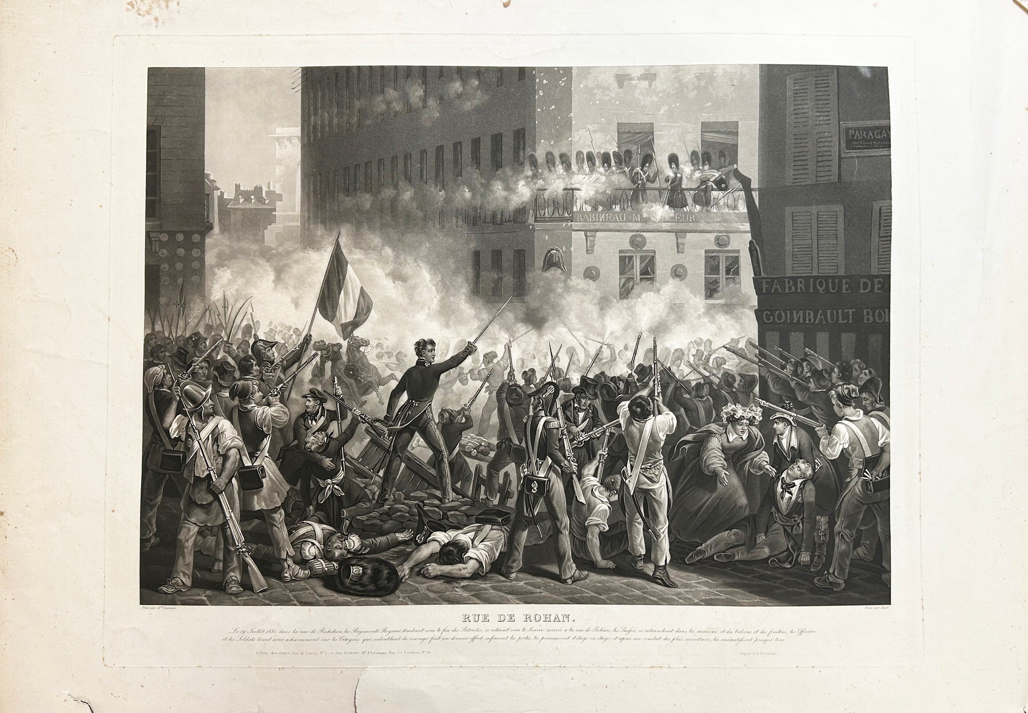 Rue de Rohan. 1831.