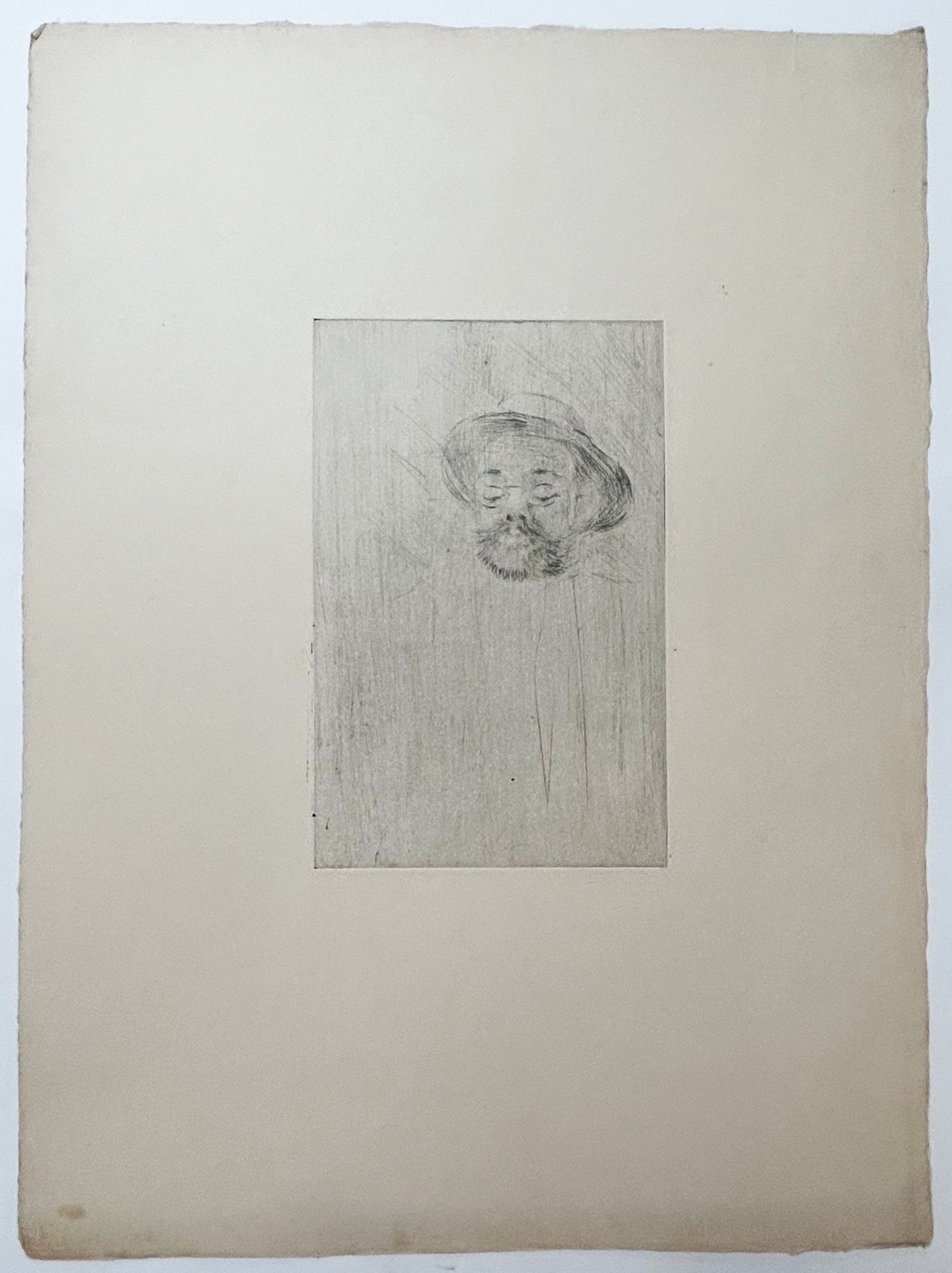 Portrait de Henry Somm.  1898.