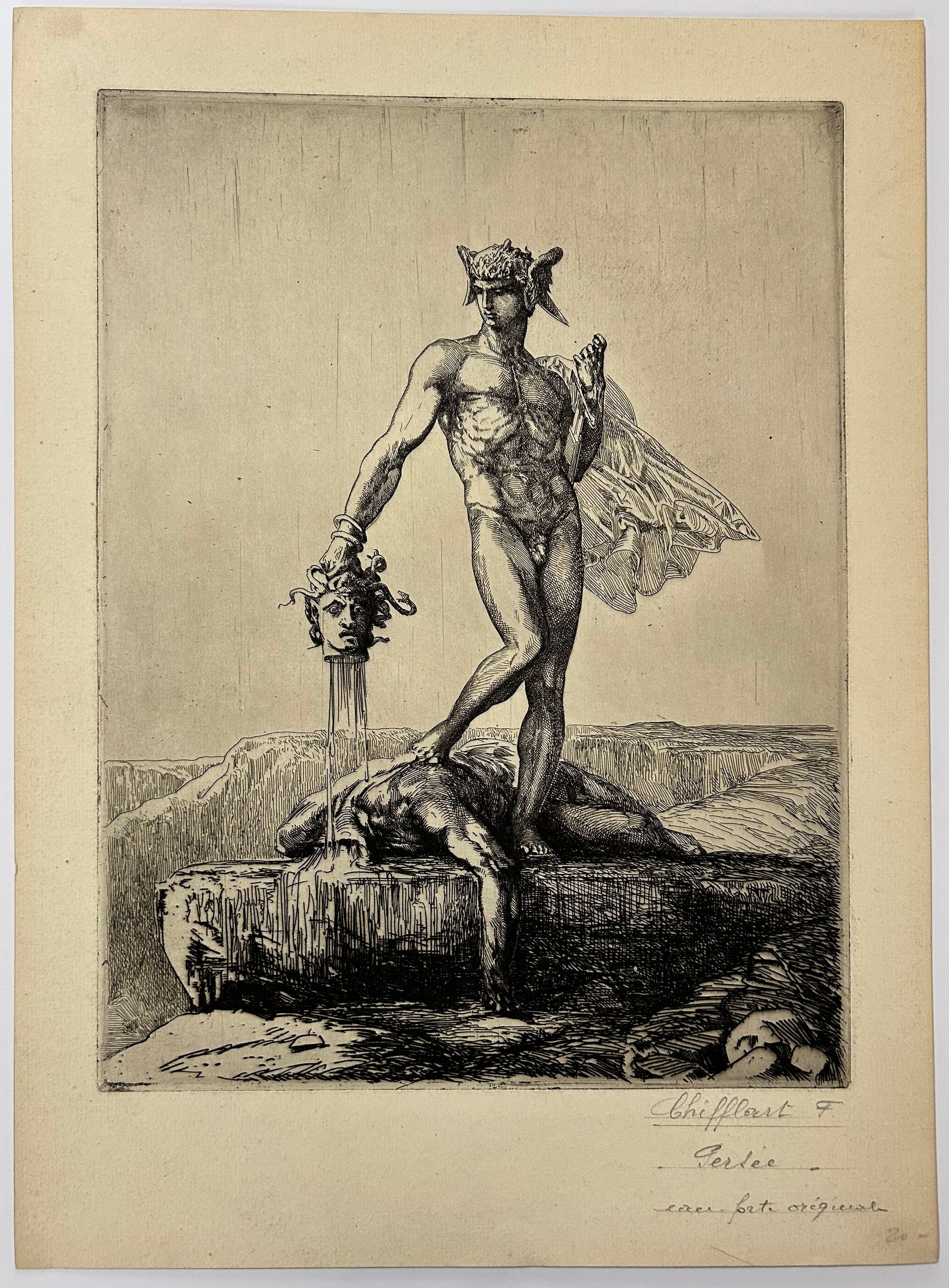 Persée.  1865.
