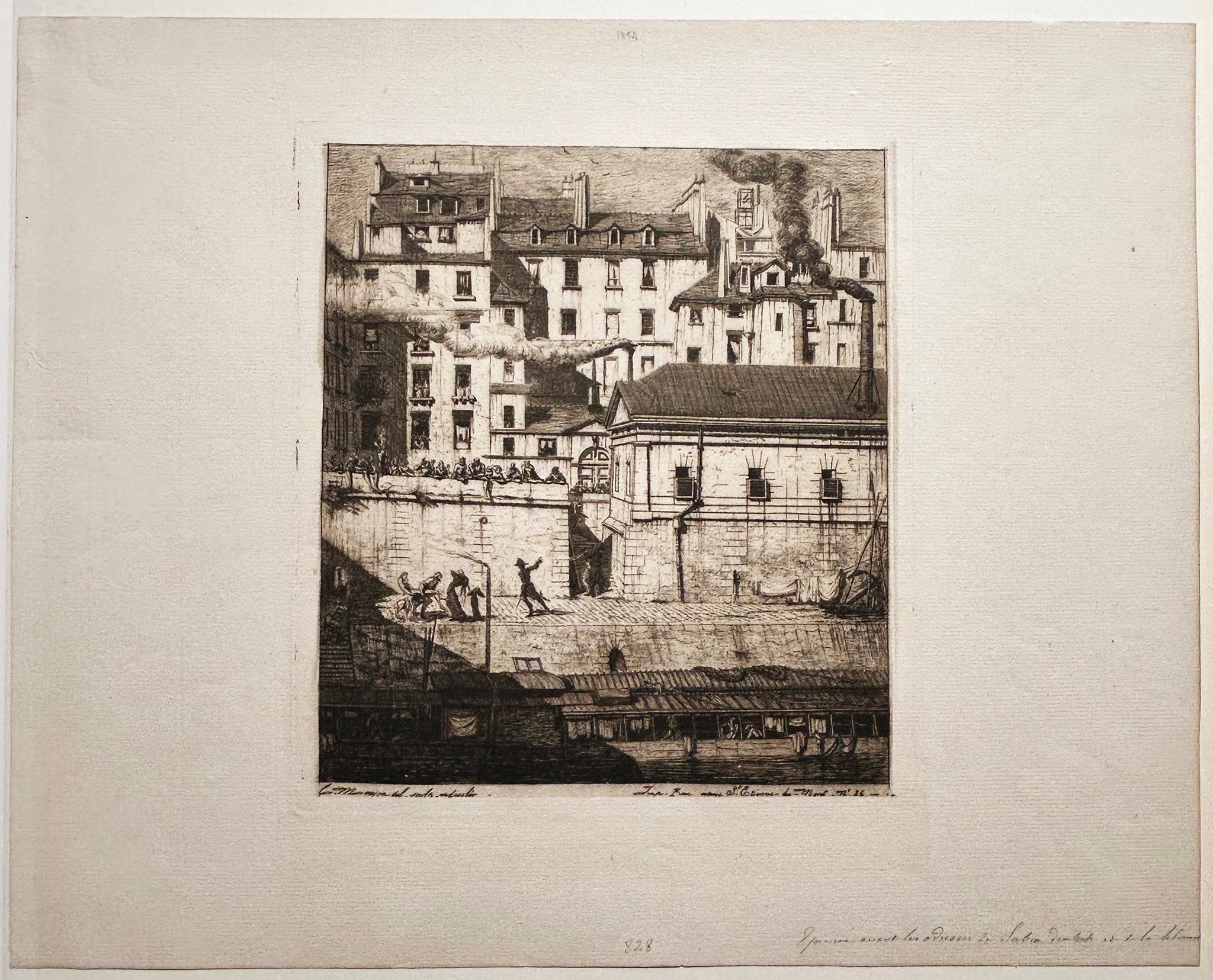 La morgue. 1854.
