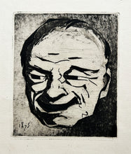 Charger l'image dans la galerie, Henri GUERARD - Masque japonais, le rire. 1875. Gravure originale.