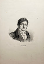 Charger l'image dans la galerie, Julien BOILLY - Portrait de Louis-Lépold Boilly (1761†1845). 1823. Lithographie.