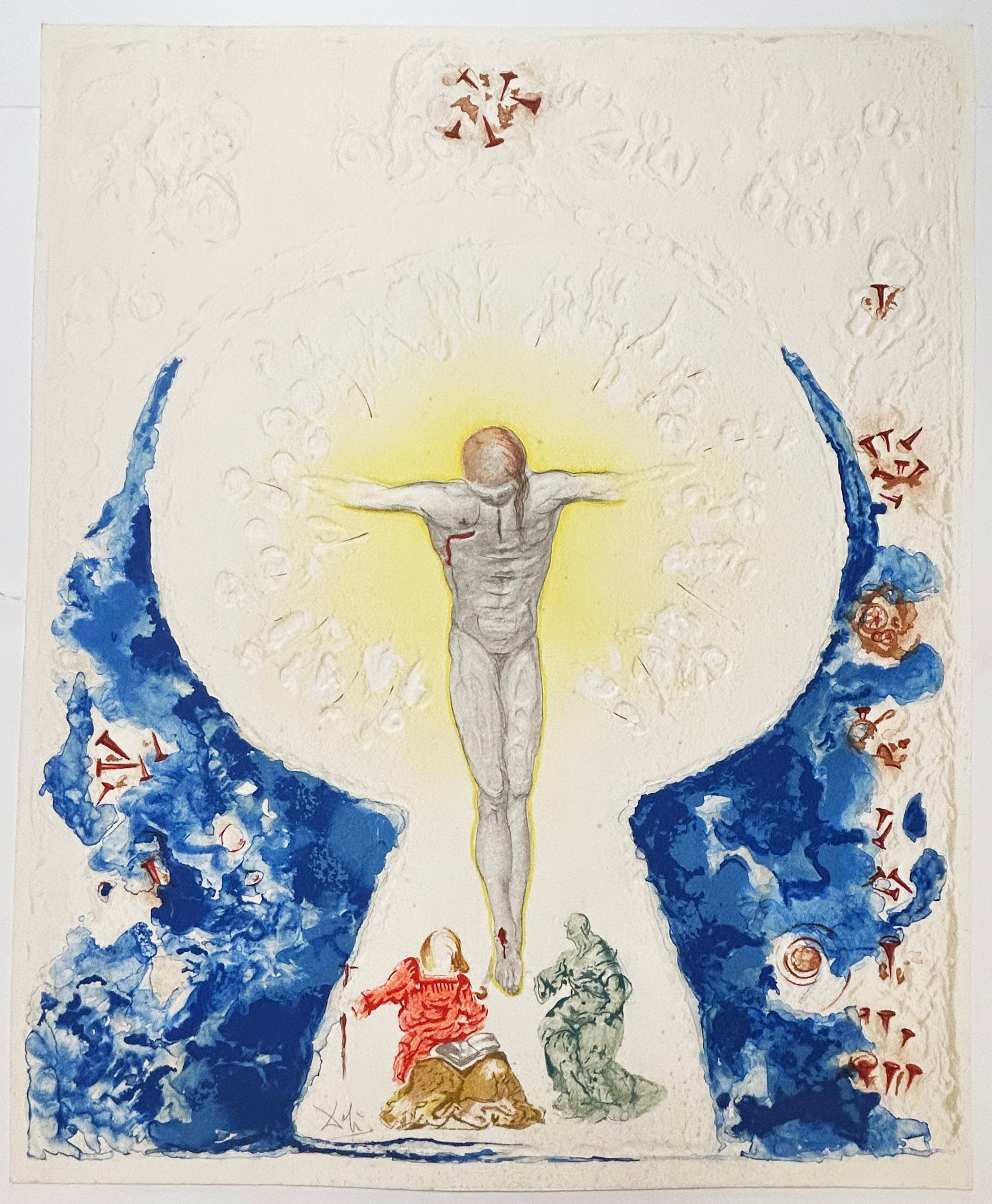 L'hostie. (Christ crucifié). 1961.