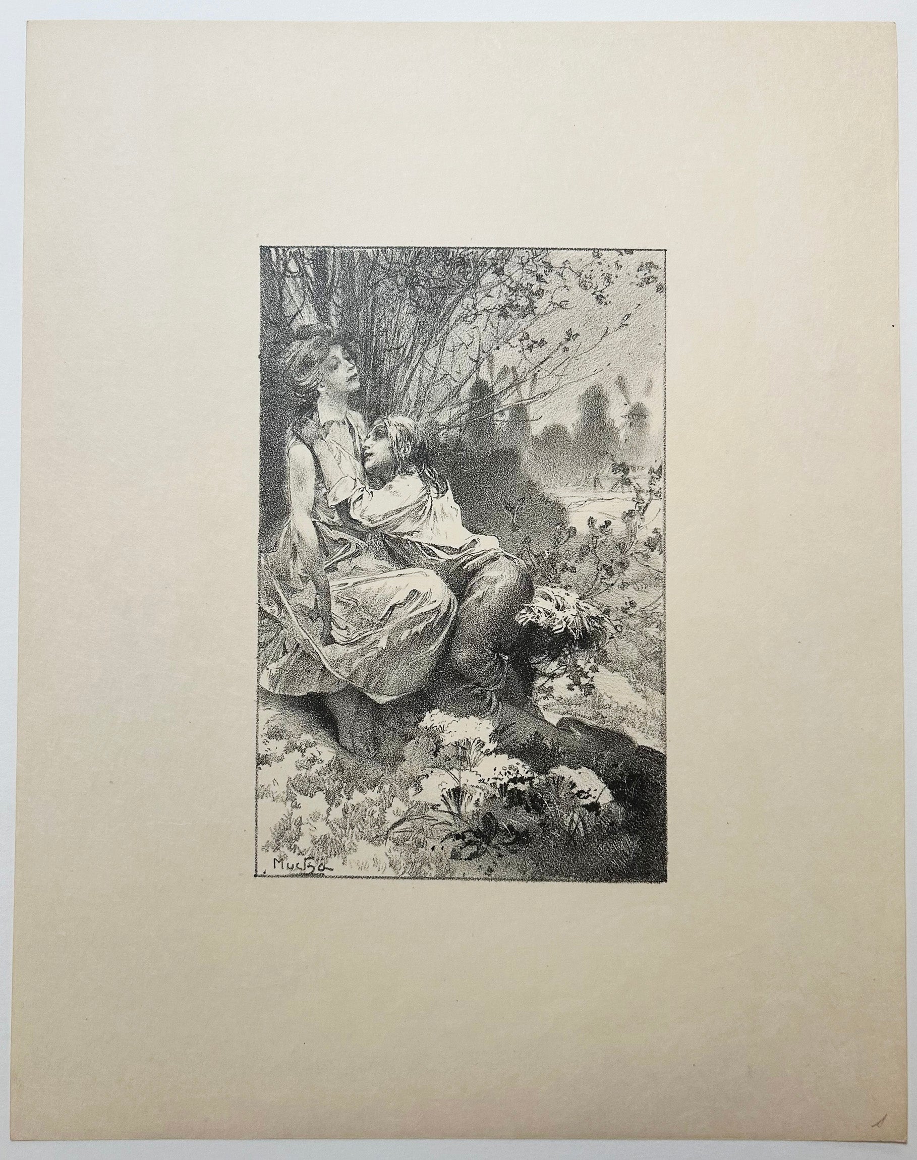 L'amour voleur de miel (Chansons d'Aïeules). 1895.