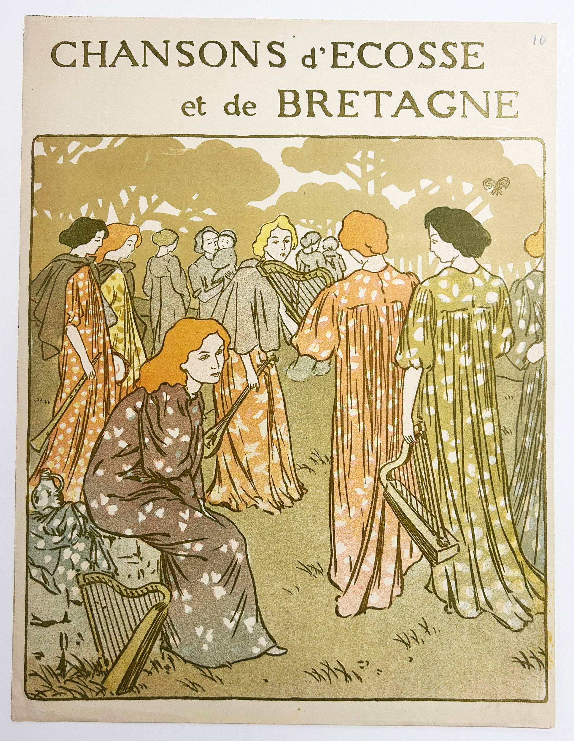 Chansons d'Ecosse et de Bretagne, ou La musique. 1895.