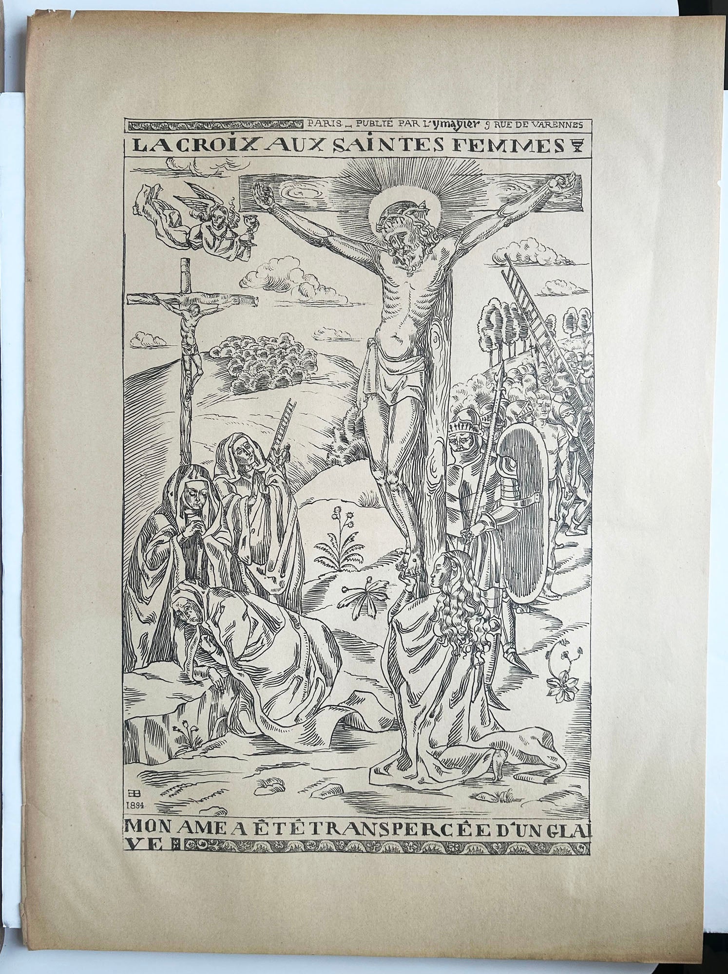 La croix aux Saintes Femmes. 1894.