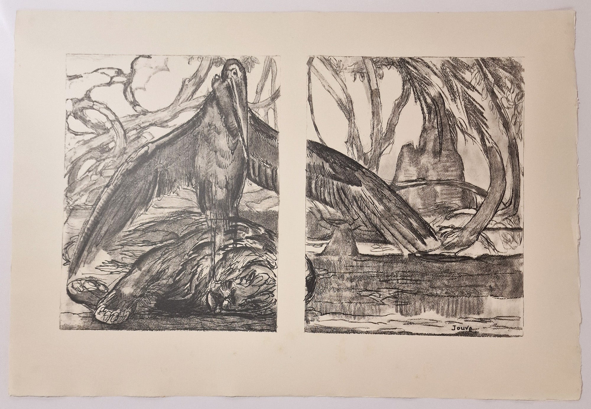 Le marabout et le lion. 1934.