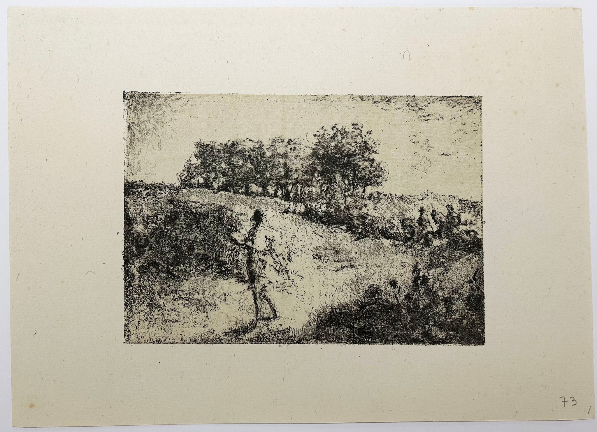 Une des filles de Leucippe suivie par deux cavaliers.