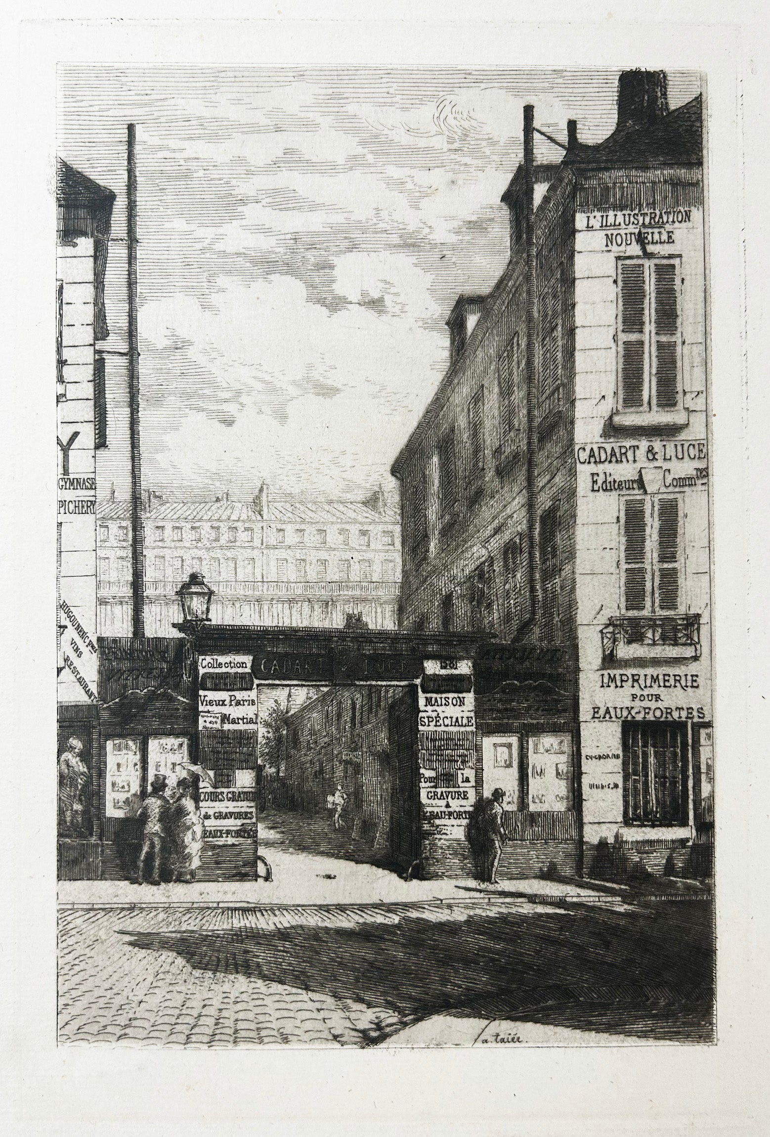 Siège de L’Illustration Nouvelle. 1869.
