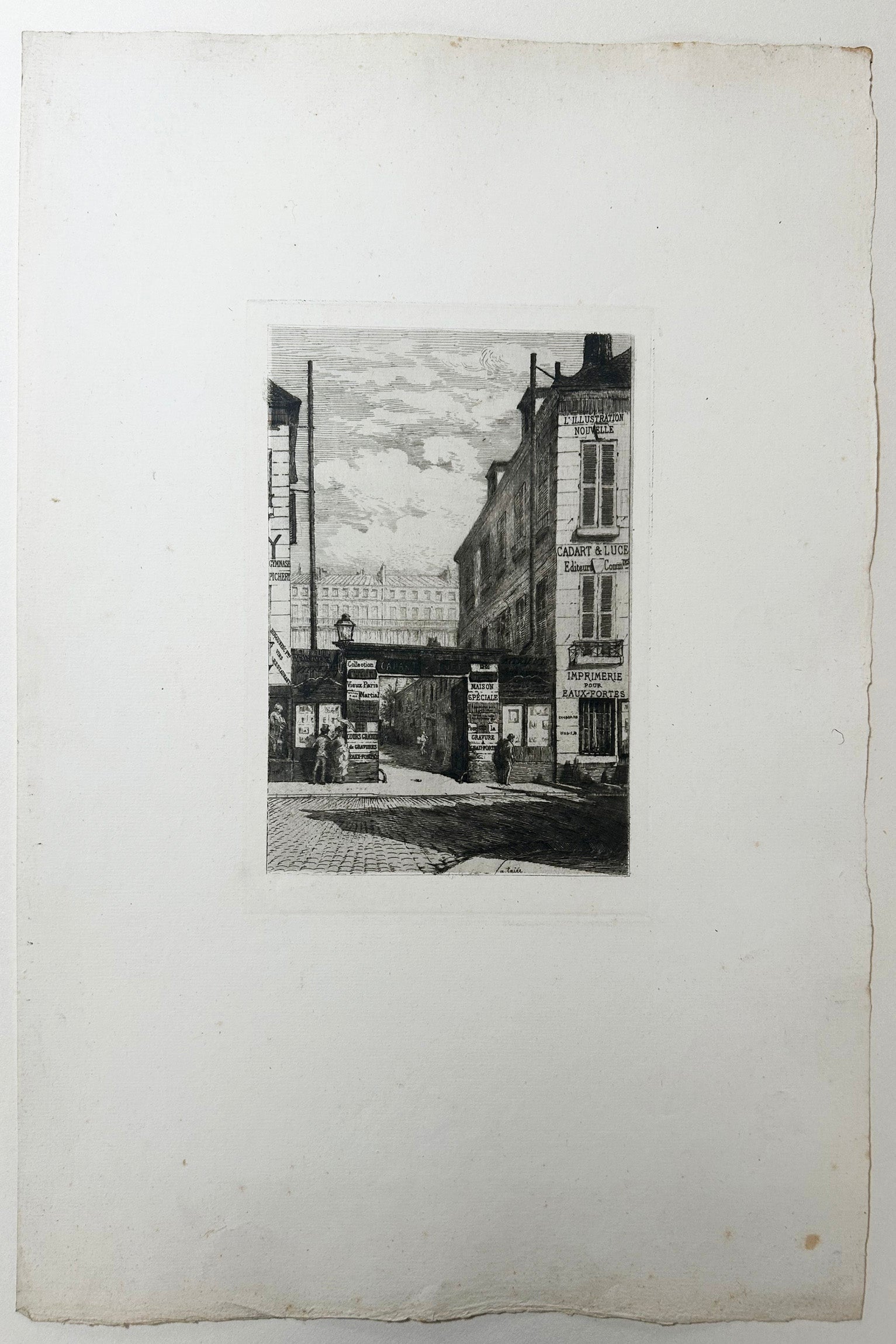 Siège de L’Illustration Nouvelle. 1869.