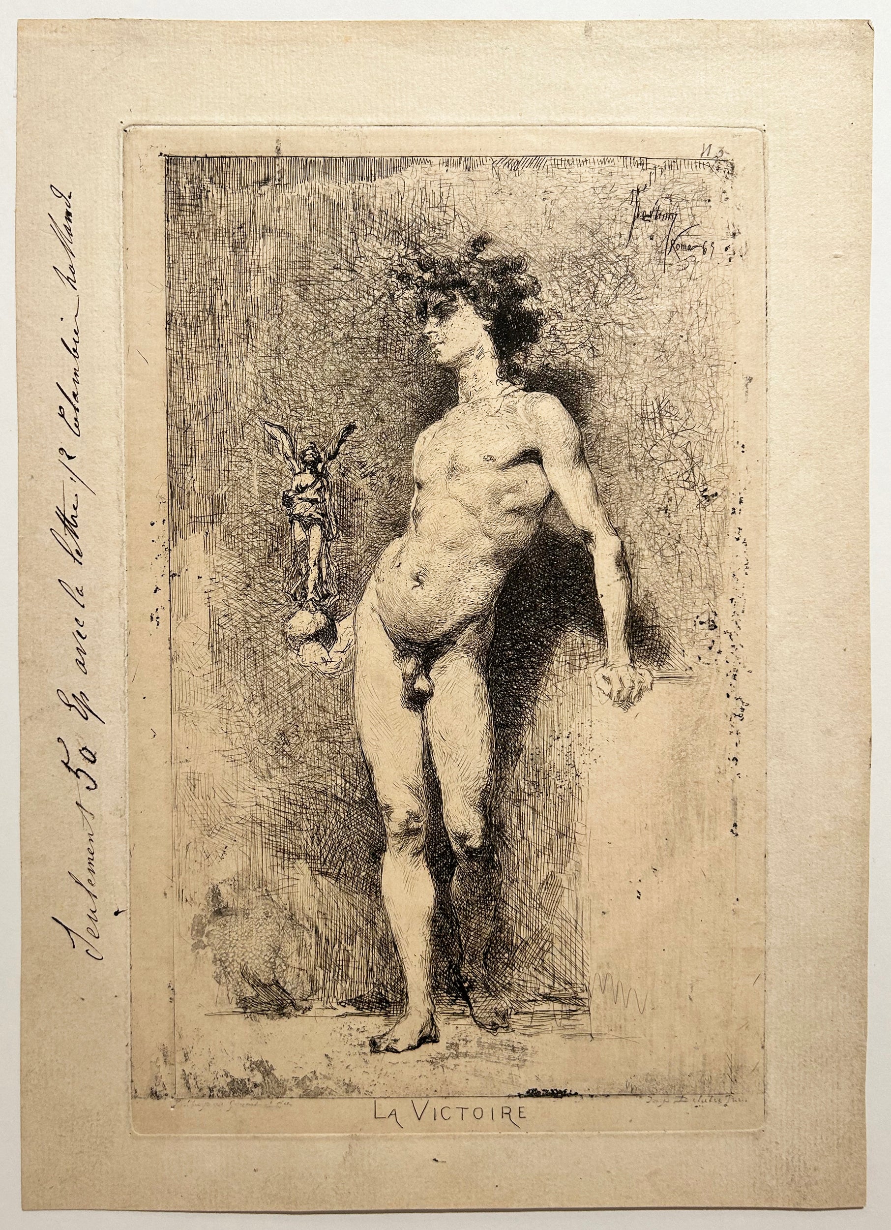 La victoire. 1869.