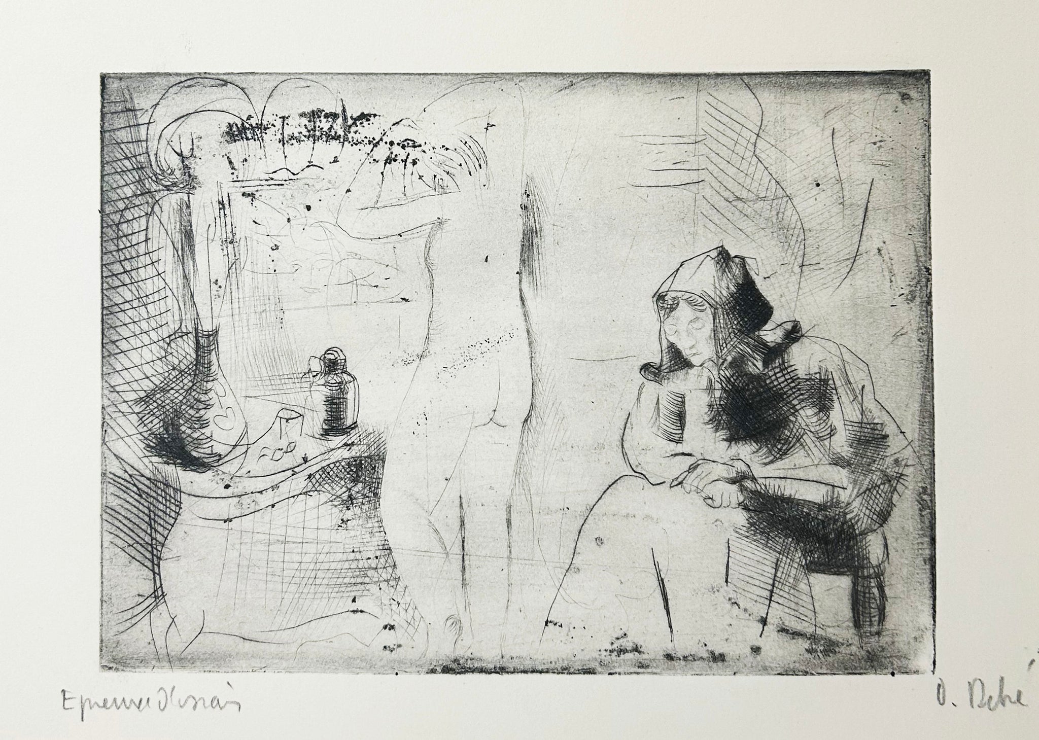 Vanité (La jeune et la vieille). c.1948-1949.