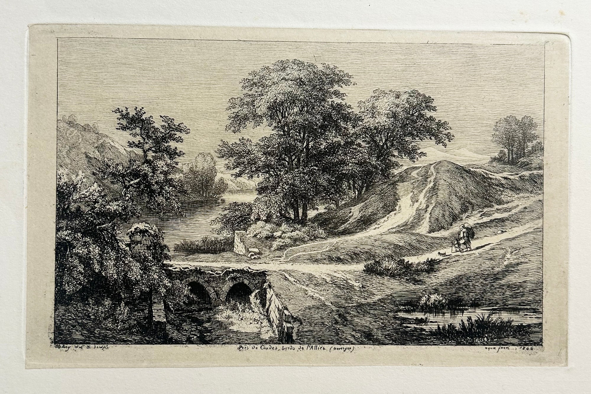 Vues pittoresques à l'eau-forte. 1846.