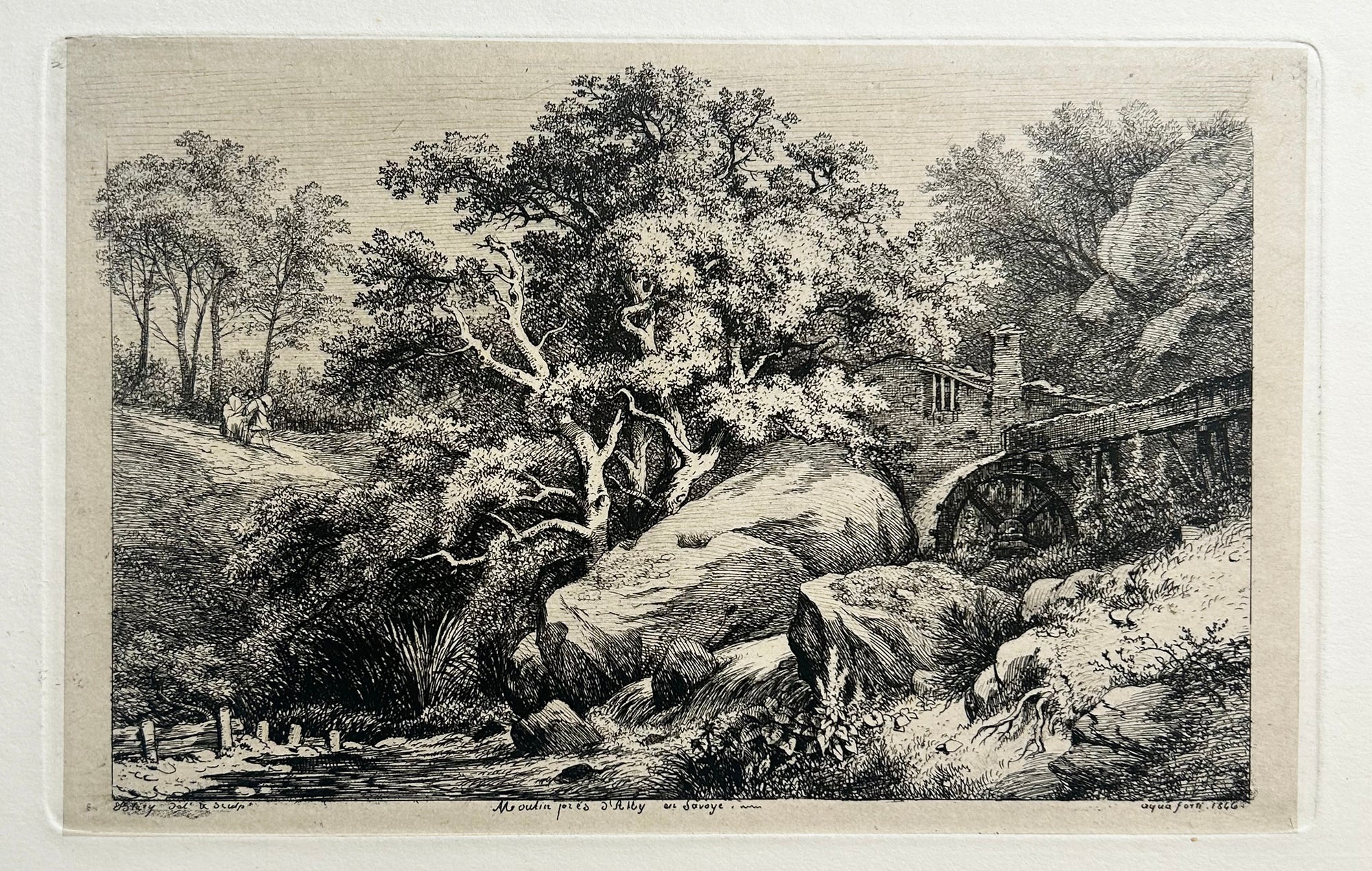 Vues pittoresques à l'eau-forte. 1846.