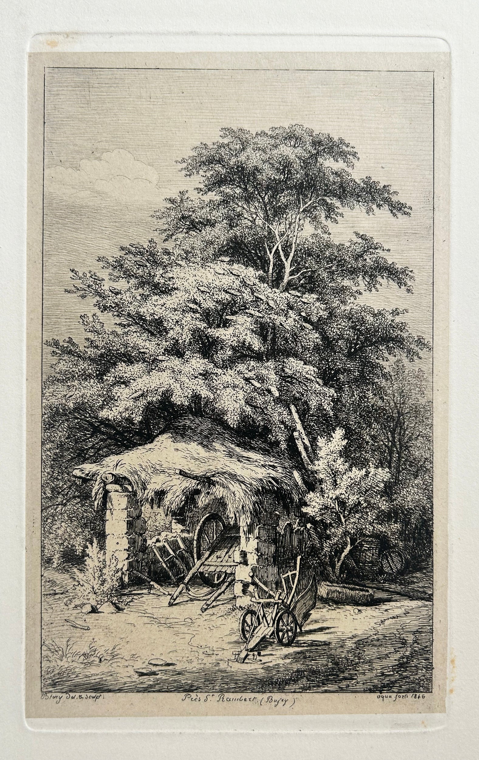 Vues pittoresques à l'eau-forte. 1846.