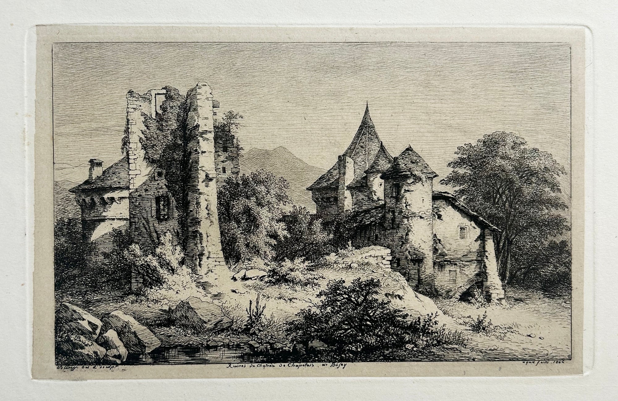 Vues pittoresques à l'eau-forte. 1846.