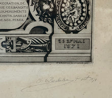 Charger l'image dans la galerie, Le Crime. L'Hôtel de Ville de Paris incendié par la Commune en 1871.  1871.