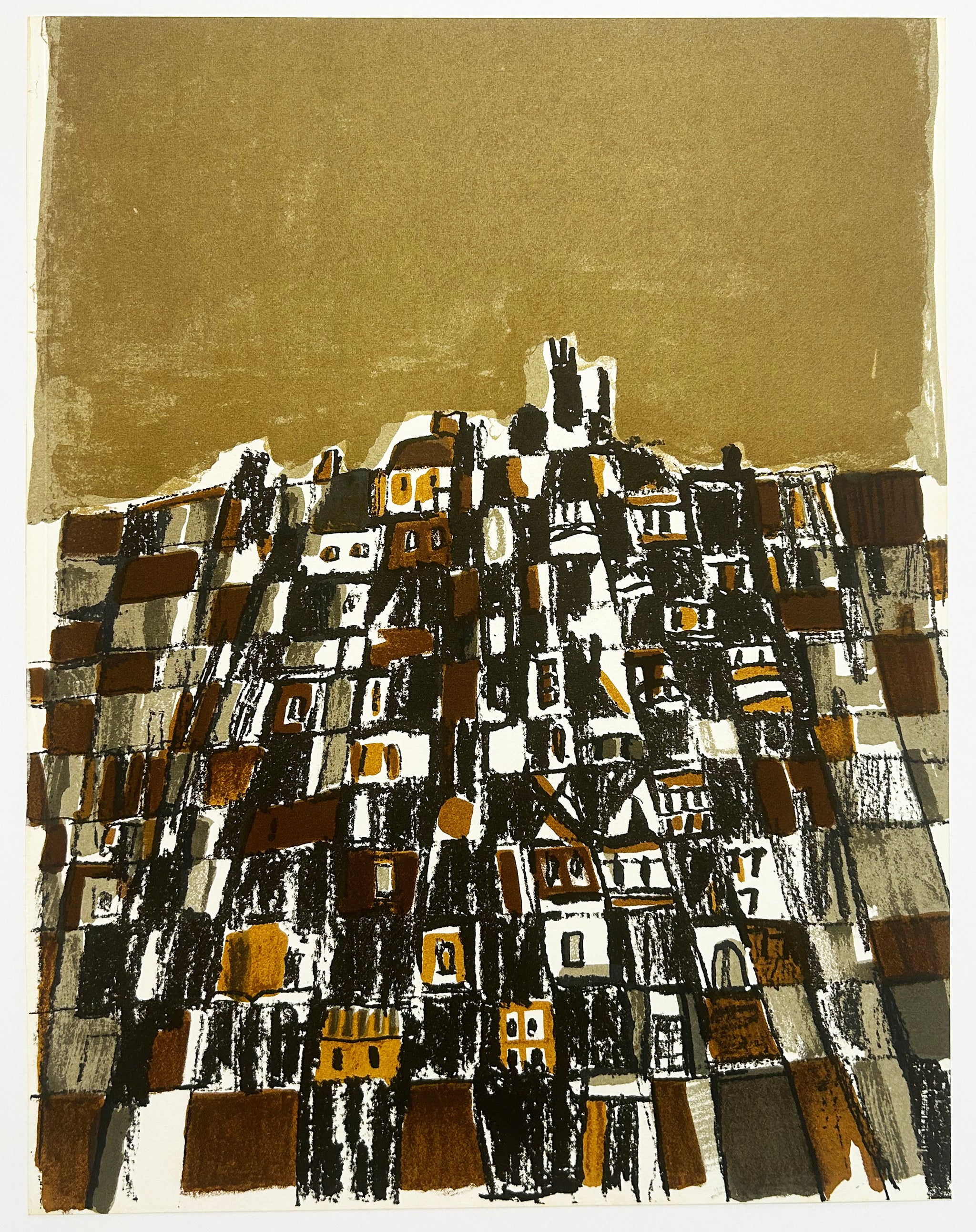 Ville espagnole. 1962.