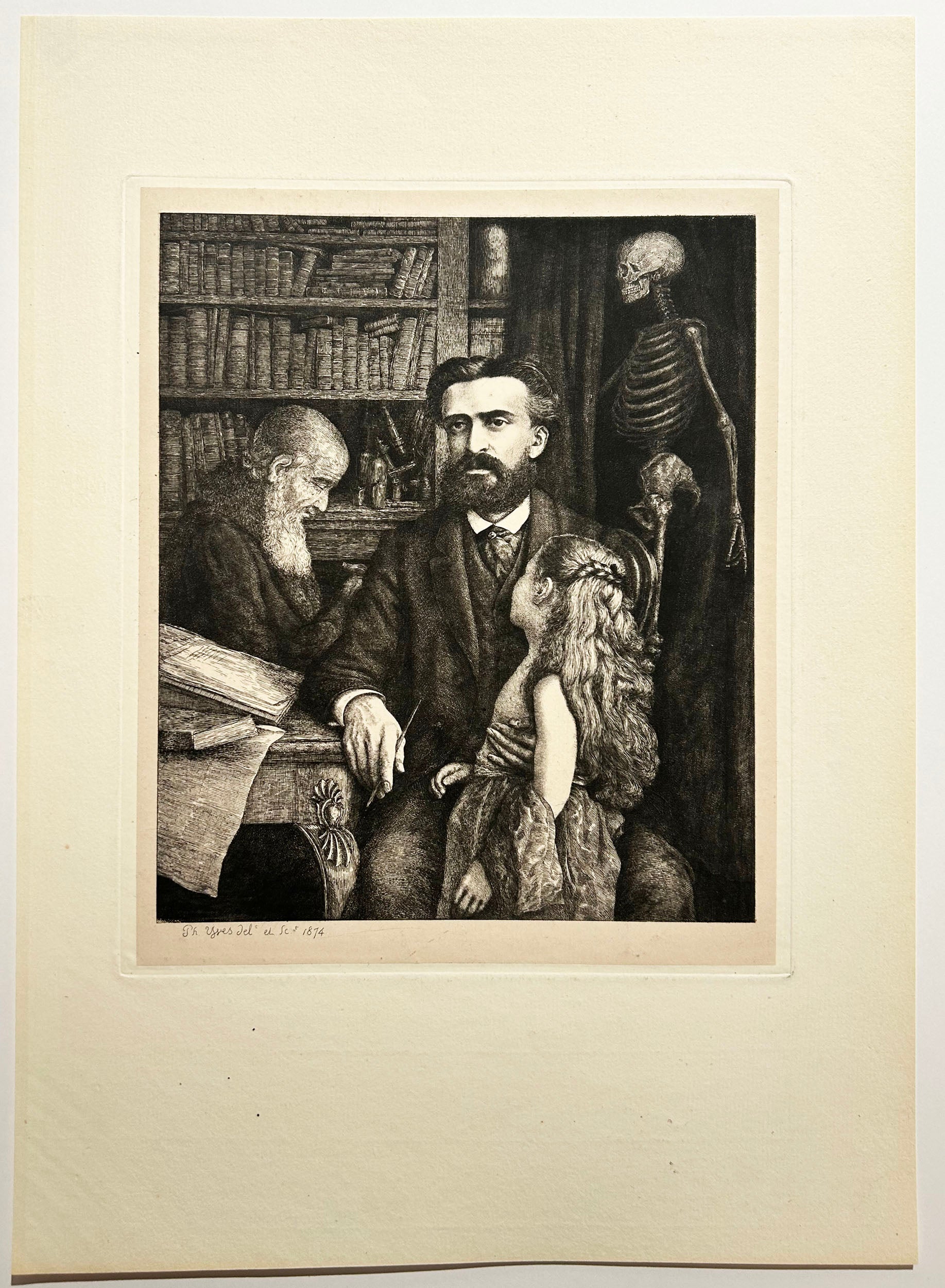 Portrait de famille. 1874.