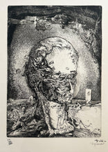 Charger l'image dans la galerie, Yves MILET - Le graveur. 1970. Eau-forte originale, signée.