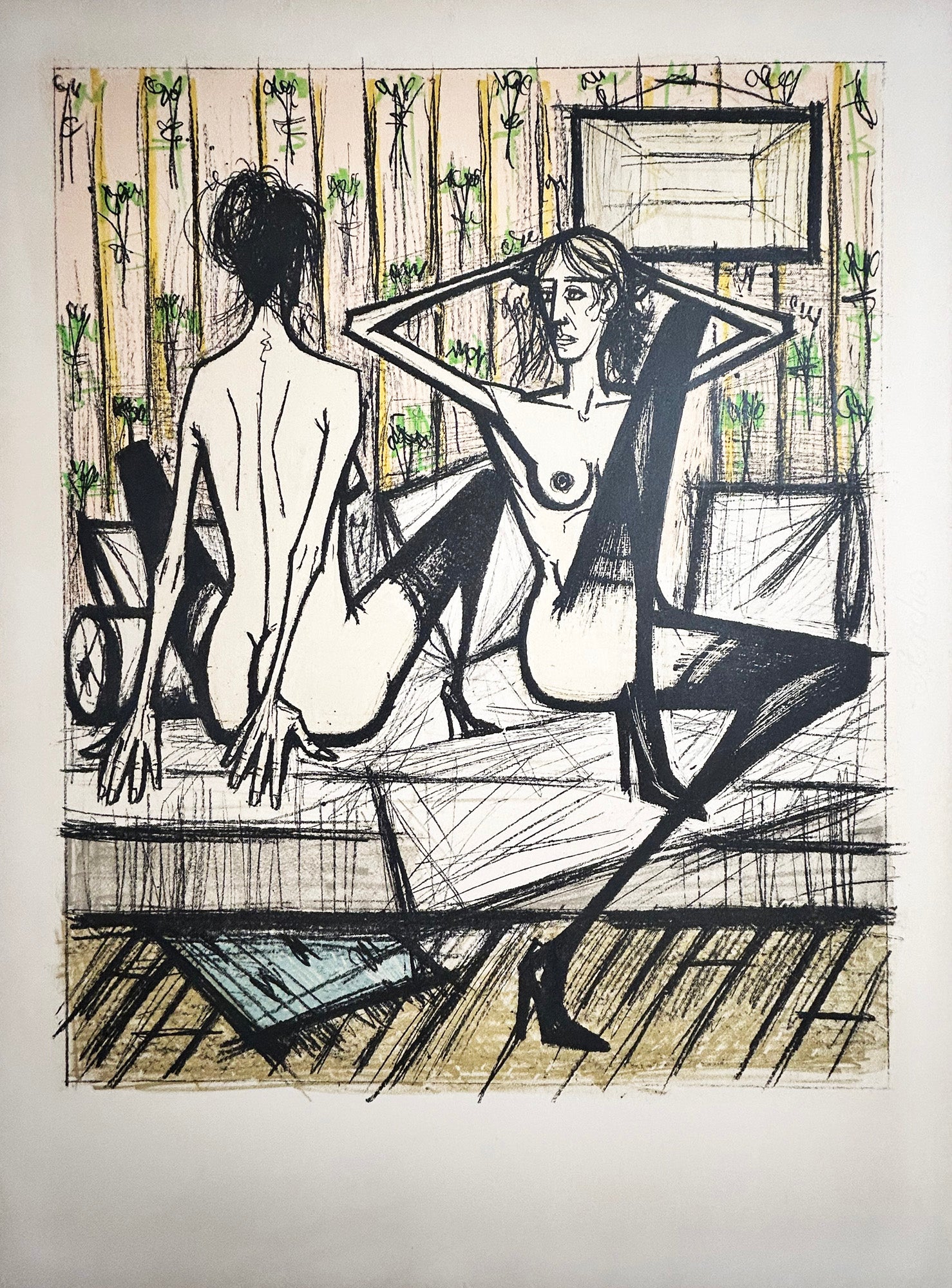 Jeux de dames (Amantes se regardant).  1970.