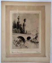 Charger l'image dans la galerie, Le Pont de Bessy-sur-Cure (Yonne). c.1907.