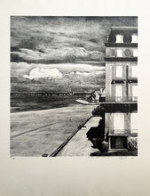Charger l'image dans la galerie, J.B SECHERET - Les Roches Noires, à Trouville. 2003. Lithographie originale, signée.