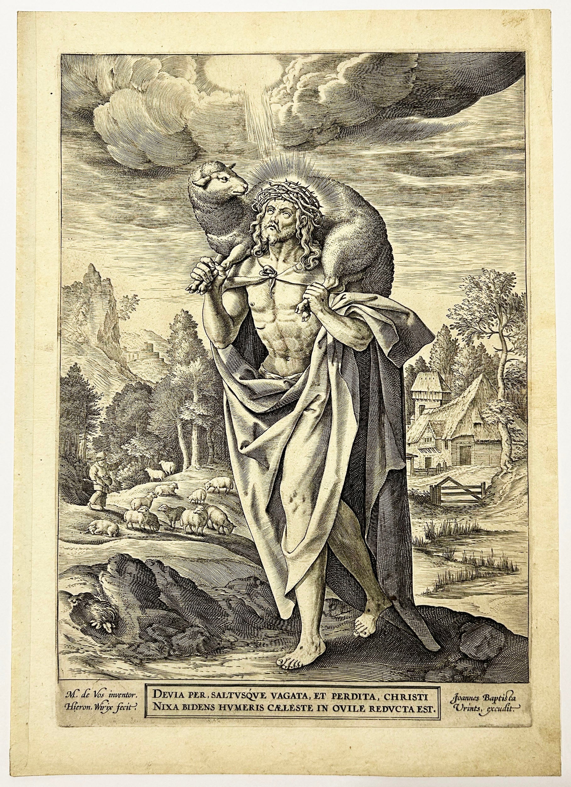 Le bon pasteur.  c.1611.