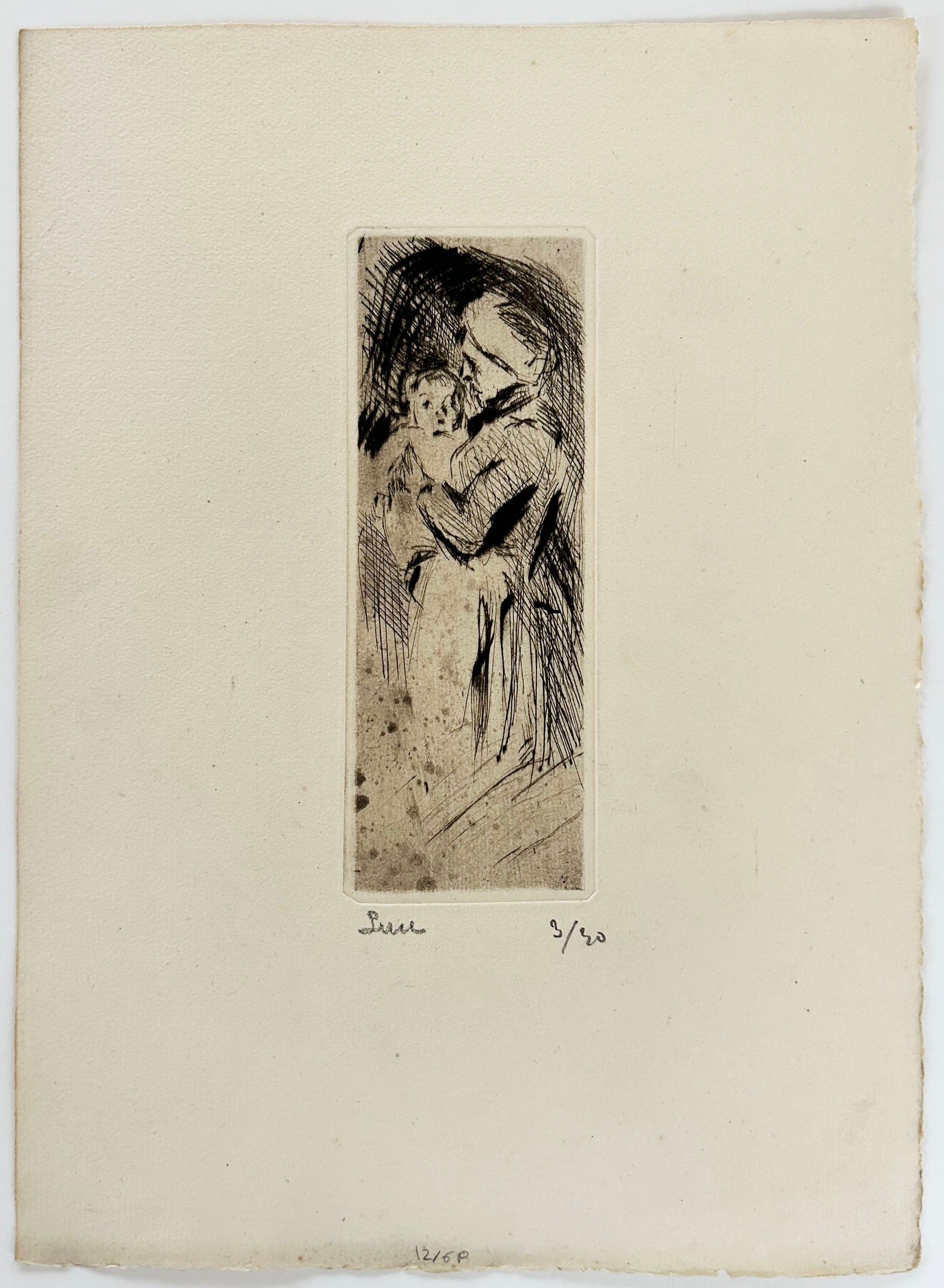La Grand-mère et Frédéric, planche en hauteur.