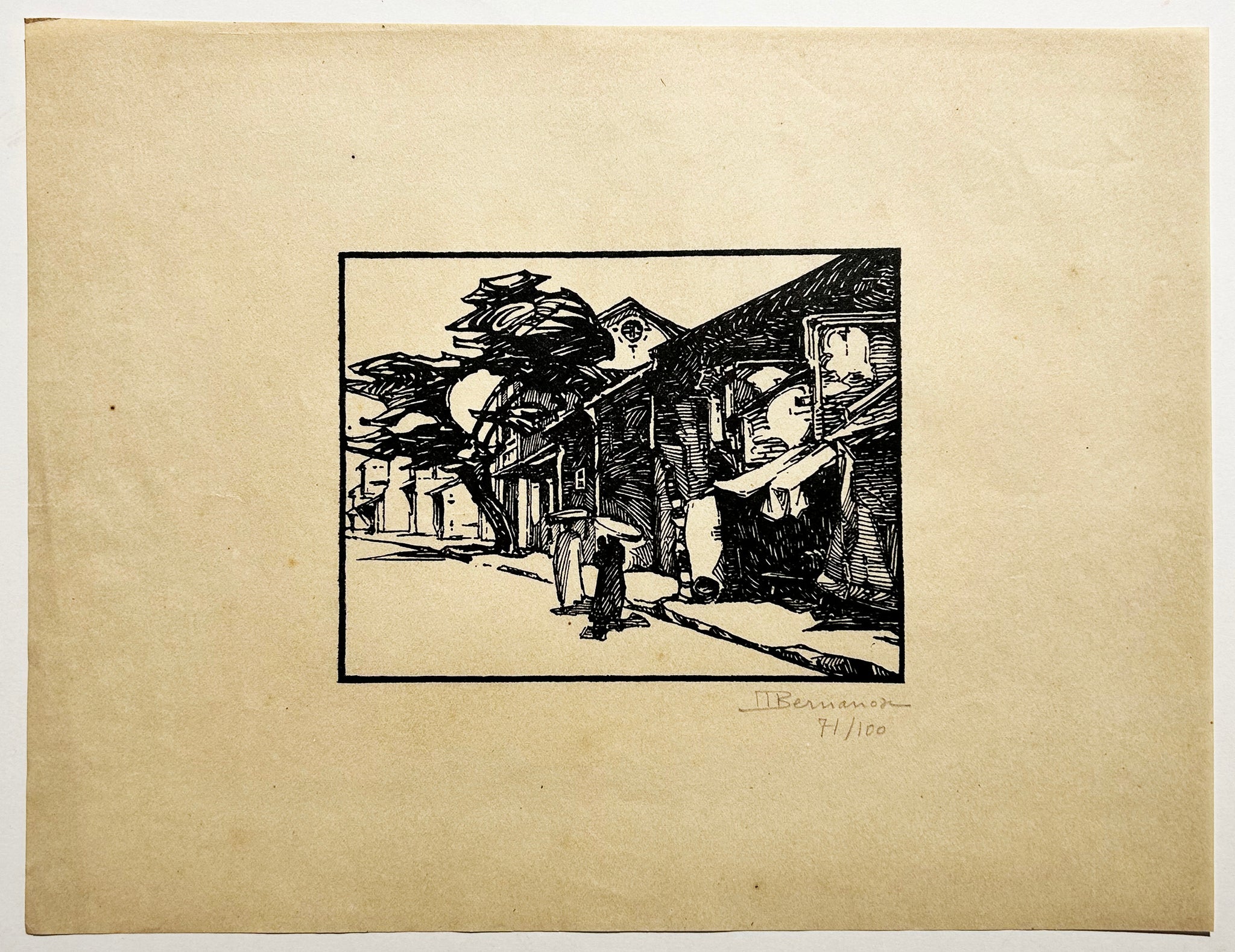 Hanoï, scène de rue.