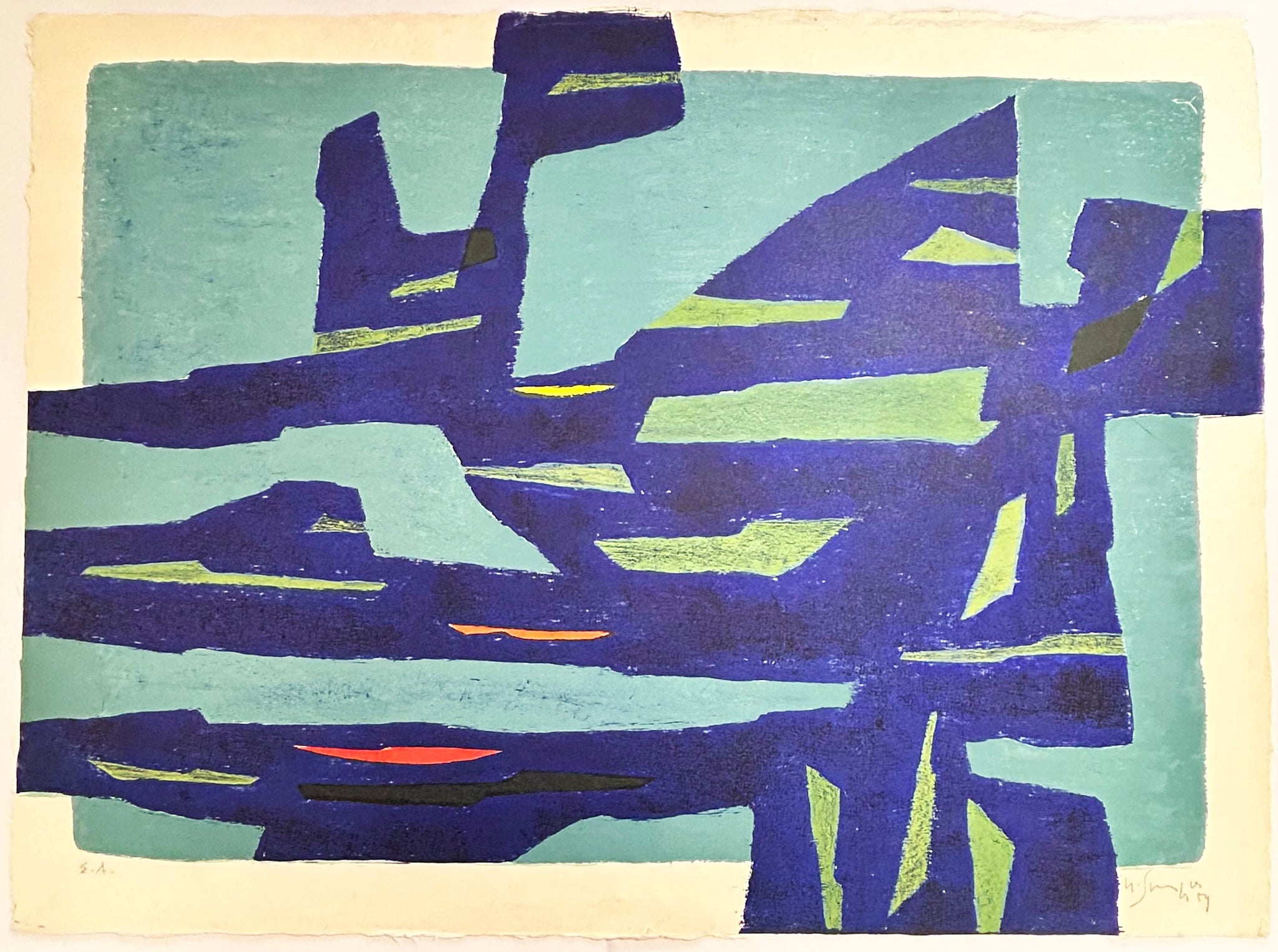 Mistral nuit. 1959.