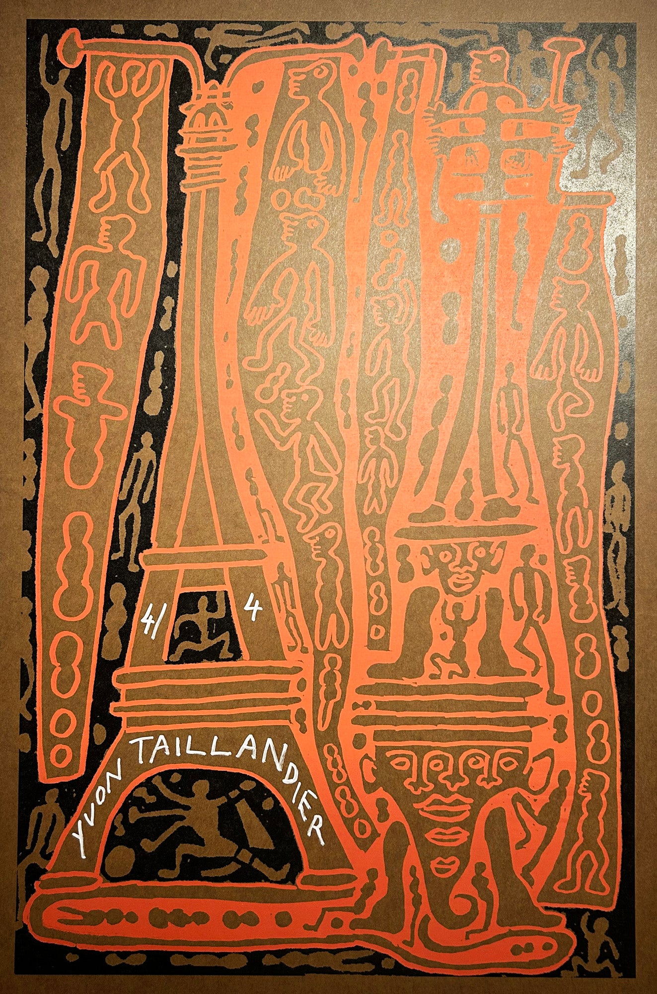 Tour Eiffel et Totem.  2009.