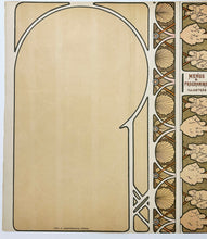Charger l'image dans la galerie, Couverture pour "Menus & programmes illustrés".  1898.