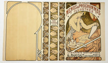 Charger l'image dans la galerie, Couverture pour "Menus & programmes illustrés".  1898.