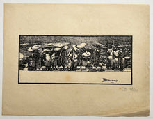 Charger l'image dans la galerie, Personnages dans la rue à Hanoï (Vietnam).