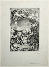 Charger l'image dans la galerie, Pièce commémorative d'un mariage. Quod Vivit, Amore Uritur. 1780.