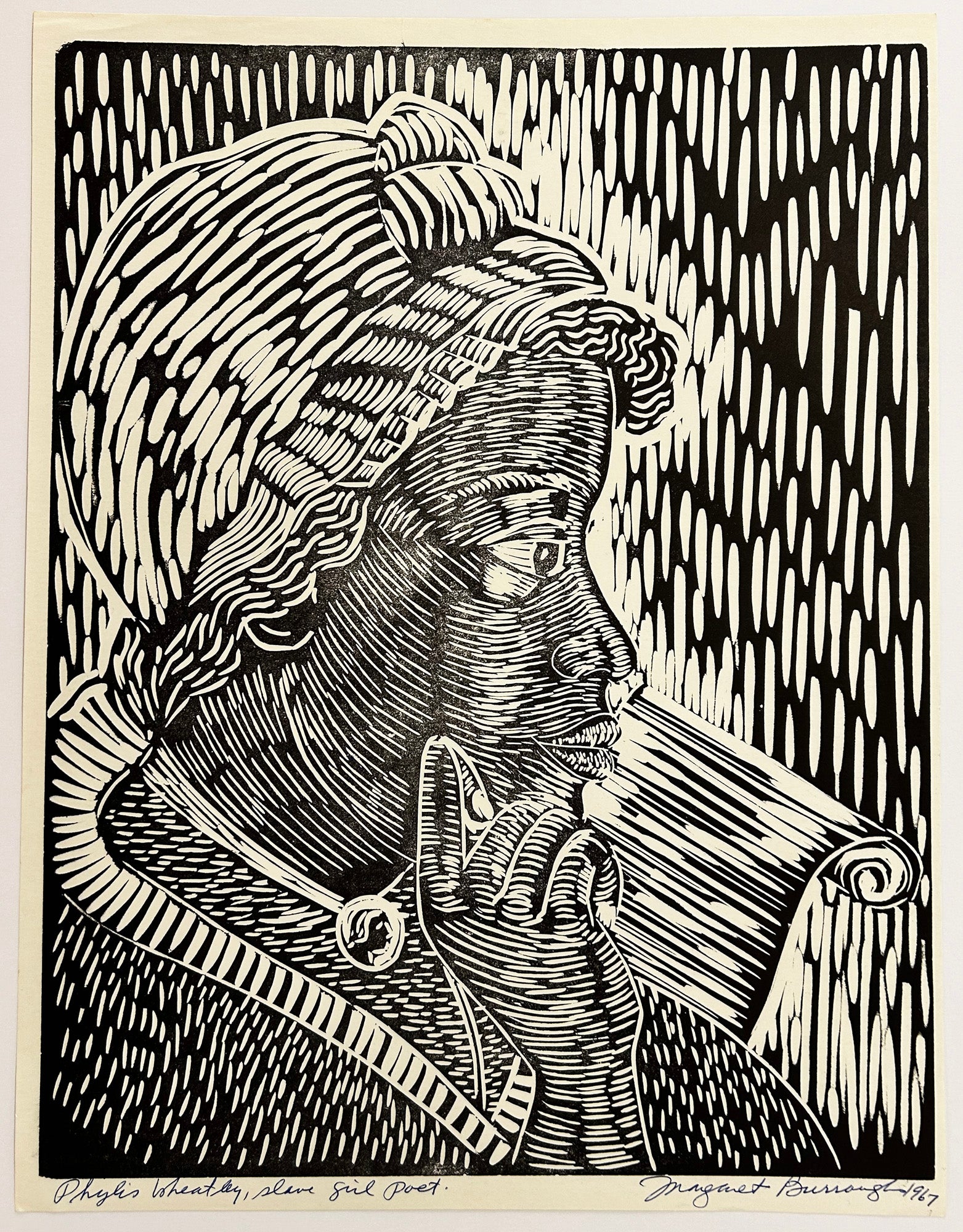 Phylis Wheatley, slave Girl Poet. 1967.