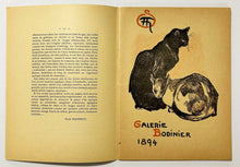 Charger l'image dans la galerie, Première Exposition de l'œuvre dessiné et peint de Th. A. Steinlen: ouverte a la Bodinière, 18 rue St. Lazare, du 10 avril au 15 mai 1894.