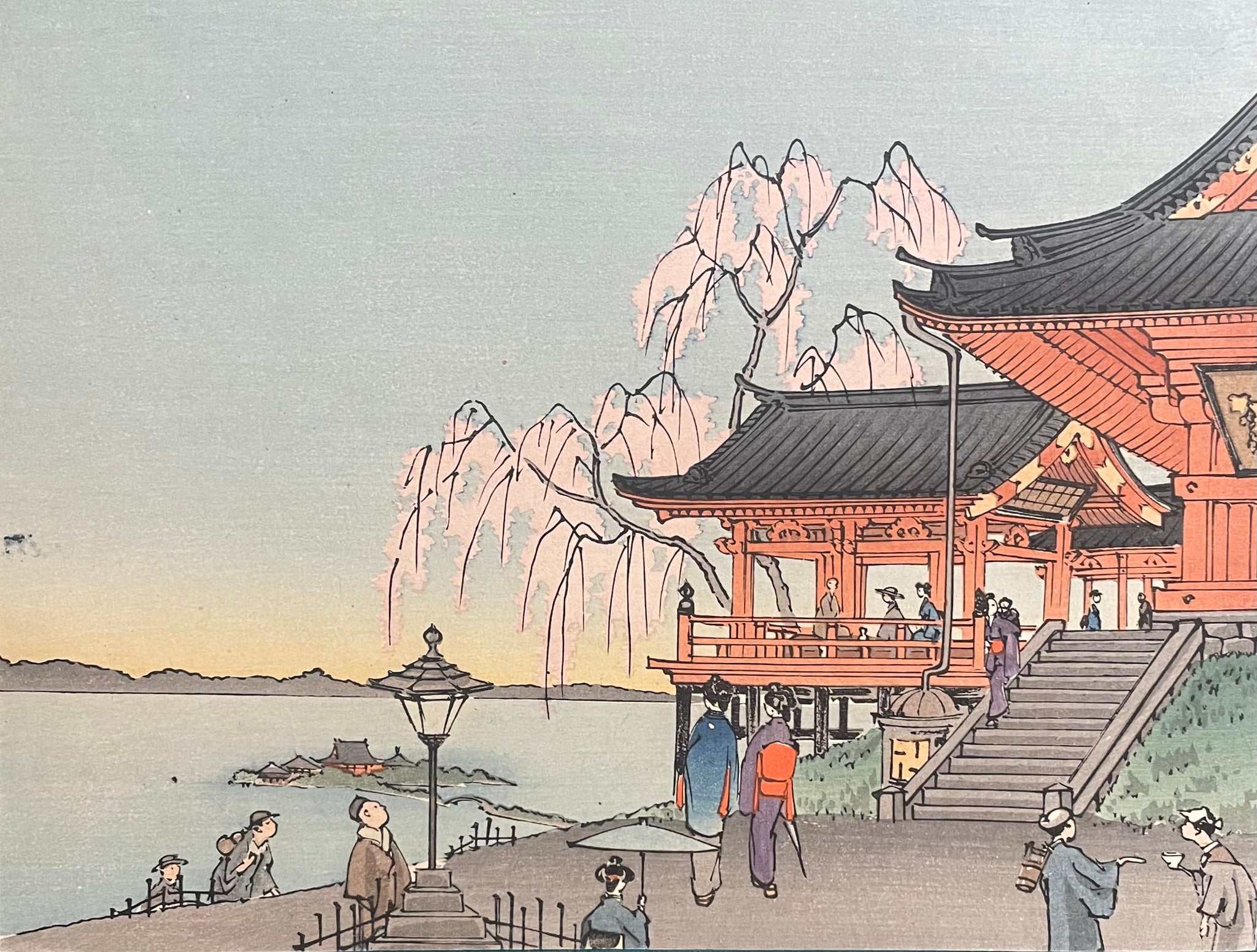 Ueno Park (Avril). 1911.