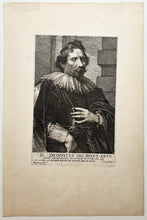 Charger l'image dans la galerie, Portrait de Deodatus Delmont (Dieudonné Van der Mont), peintre flamand baroque (1582 † 1644).