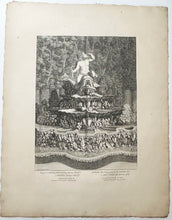 Charger l'image dans la galerie, Fontaines et Jets d'eau des jardins de Versailles.  c.1673-1679.