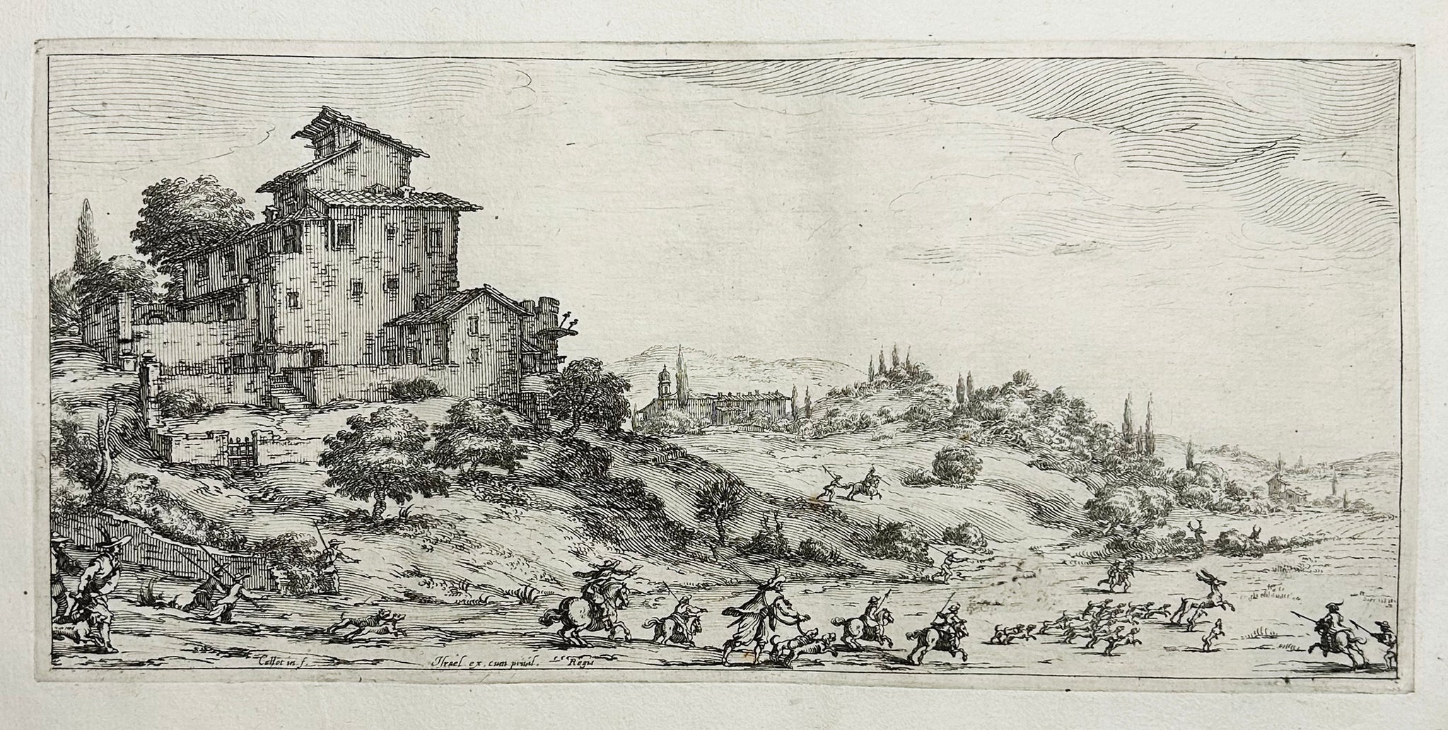 La chasse au cerf.