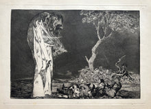 Charger l'image dans la galerie, GOYA Disparate de miedo (La Folie de la peur). Gravure. Série de LOs proverbios