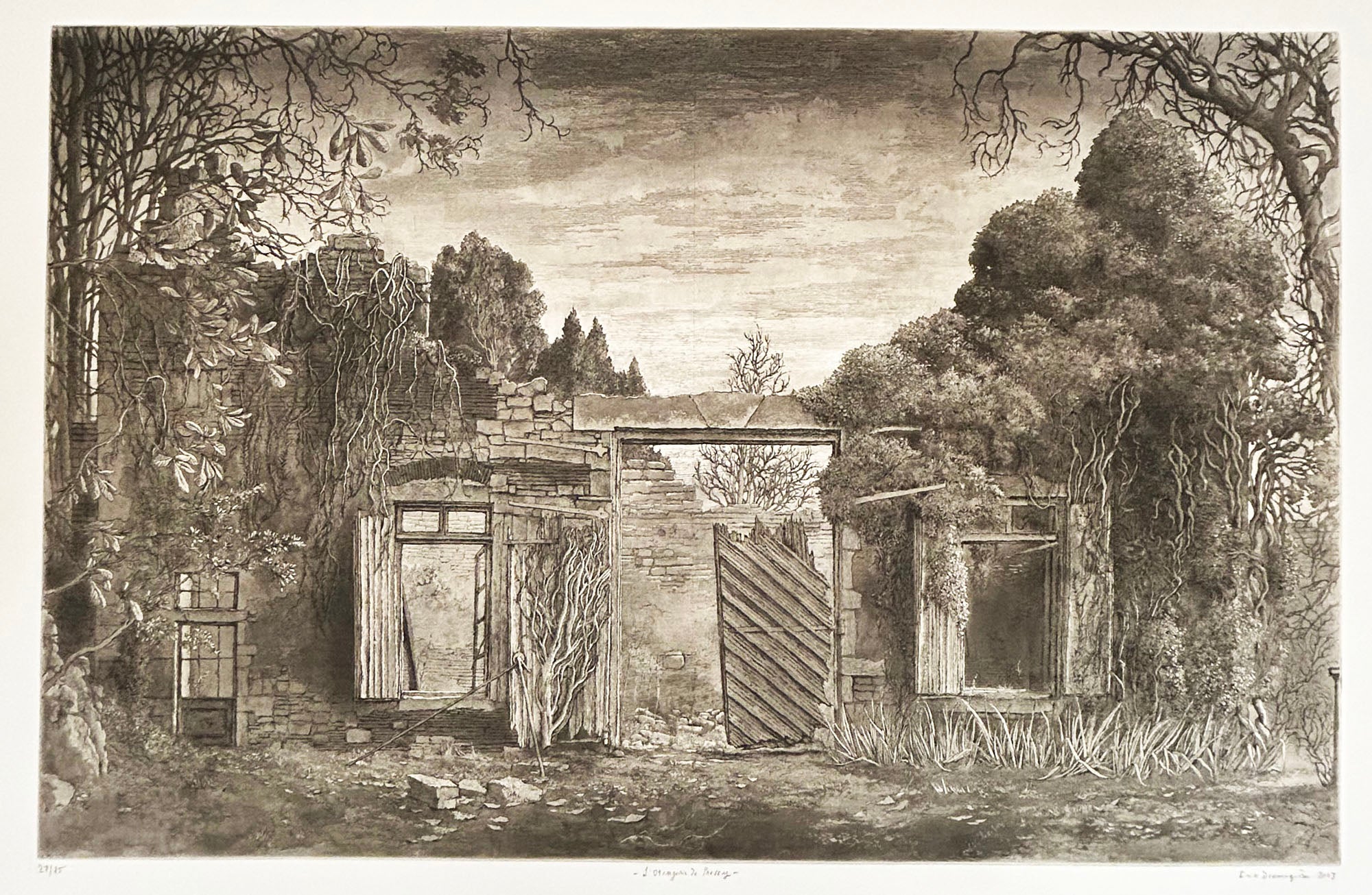 L'orangerie de Pressy.  2003.