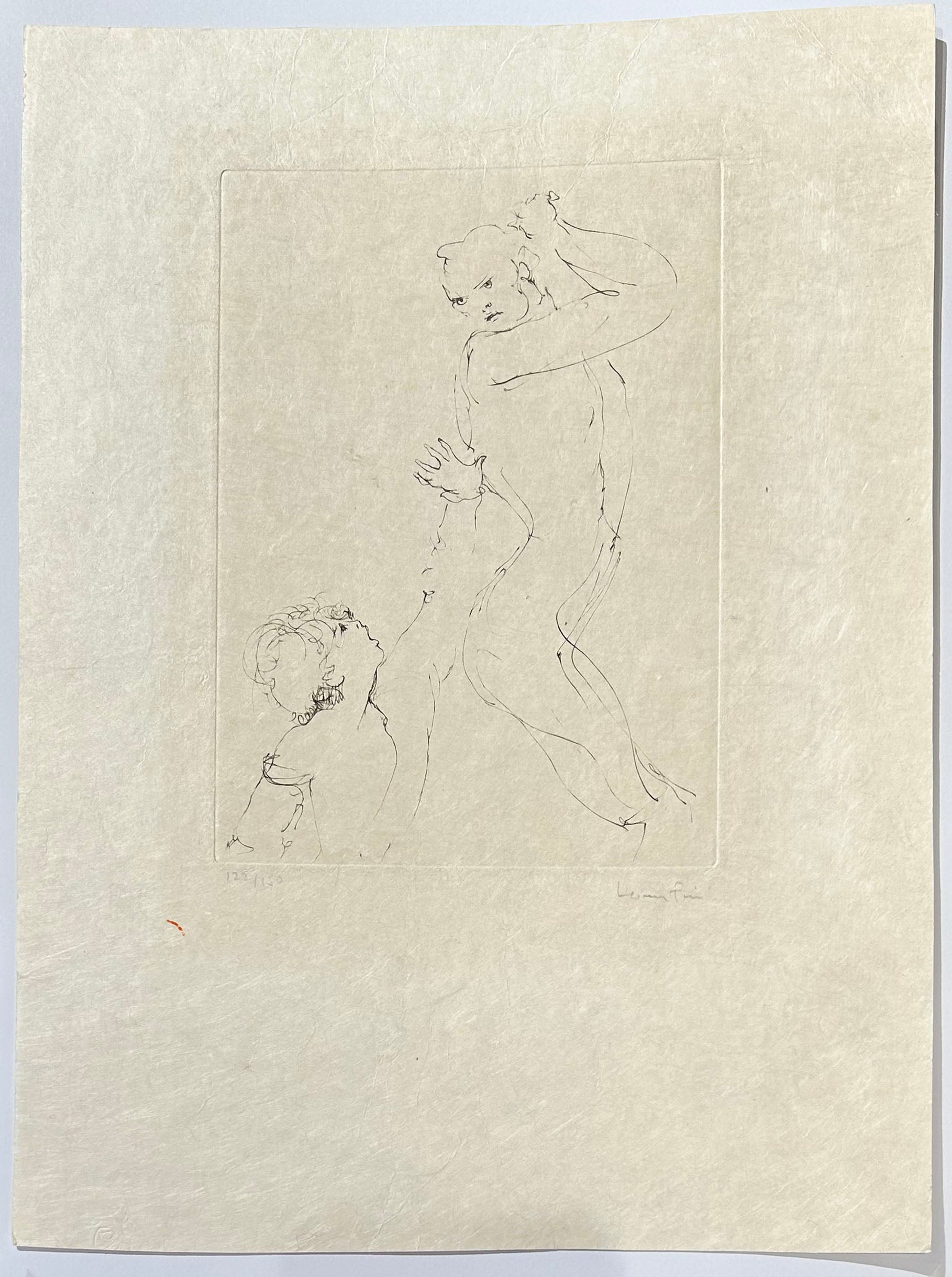 Deux personnages II.  1972.