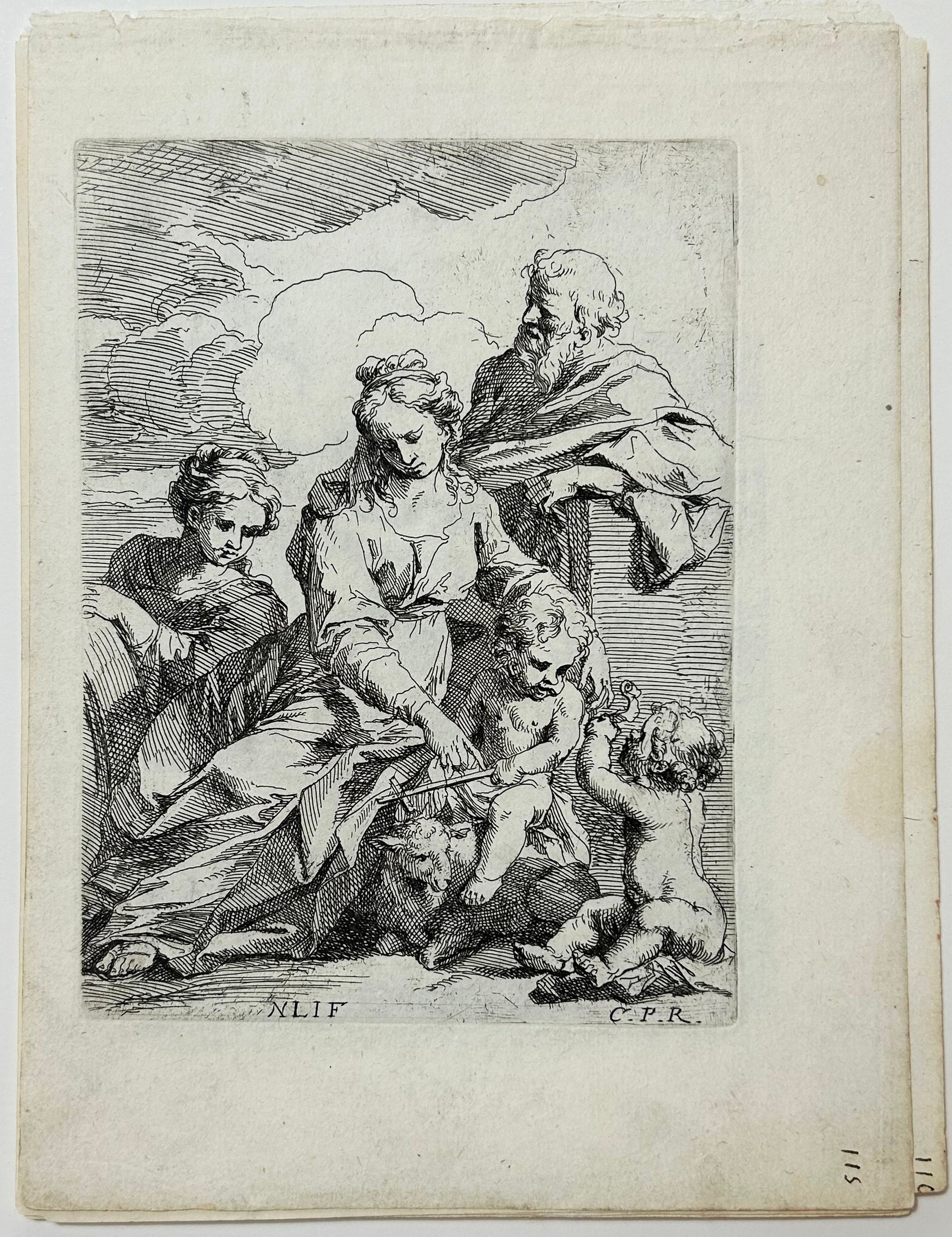 Saintes Familles et Vierges.